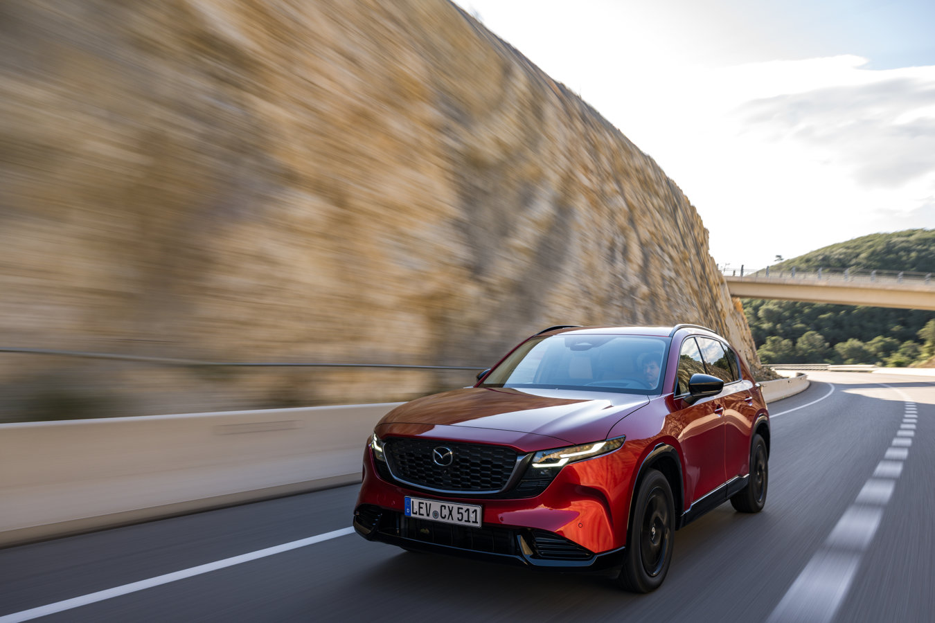 008 | All-new Mazda CX-5, Homura, Soul Red Crystal, Spain, 2026, Action