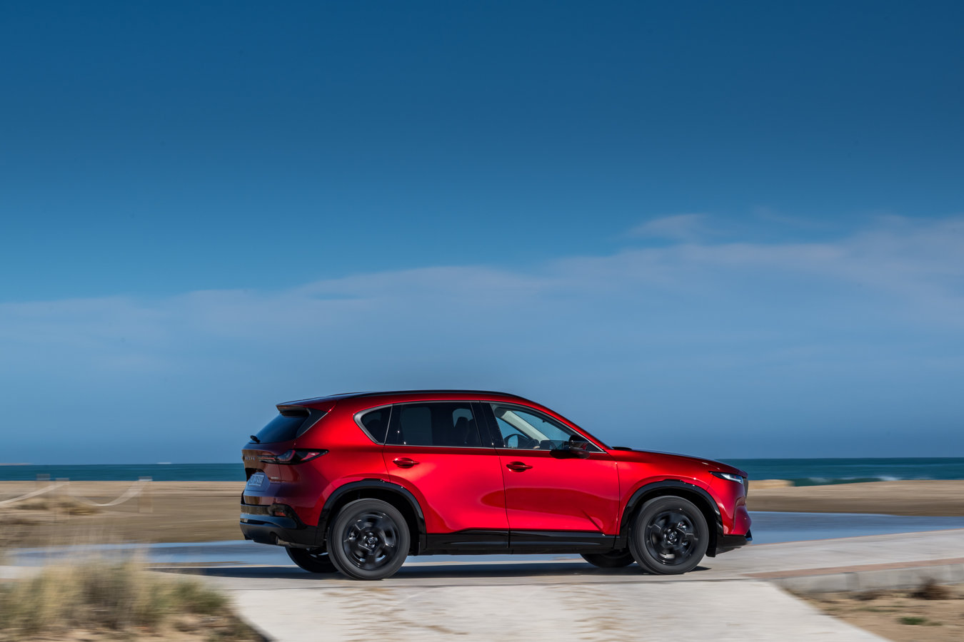 010 | All-new Mazda CX-5, Homura, Soul Red Crystal, Spain, 2026, Action