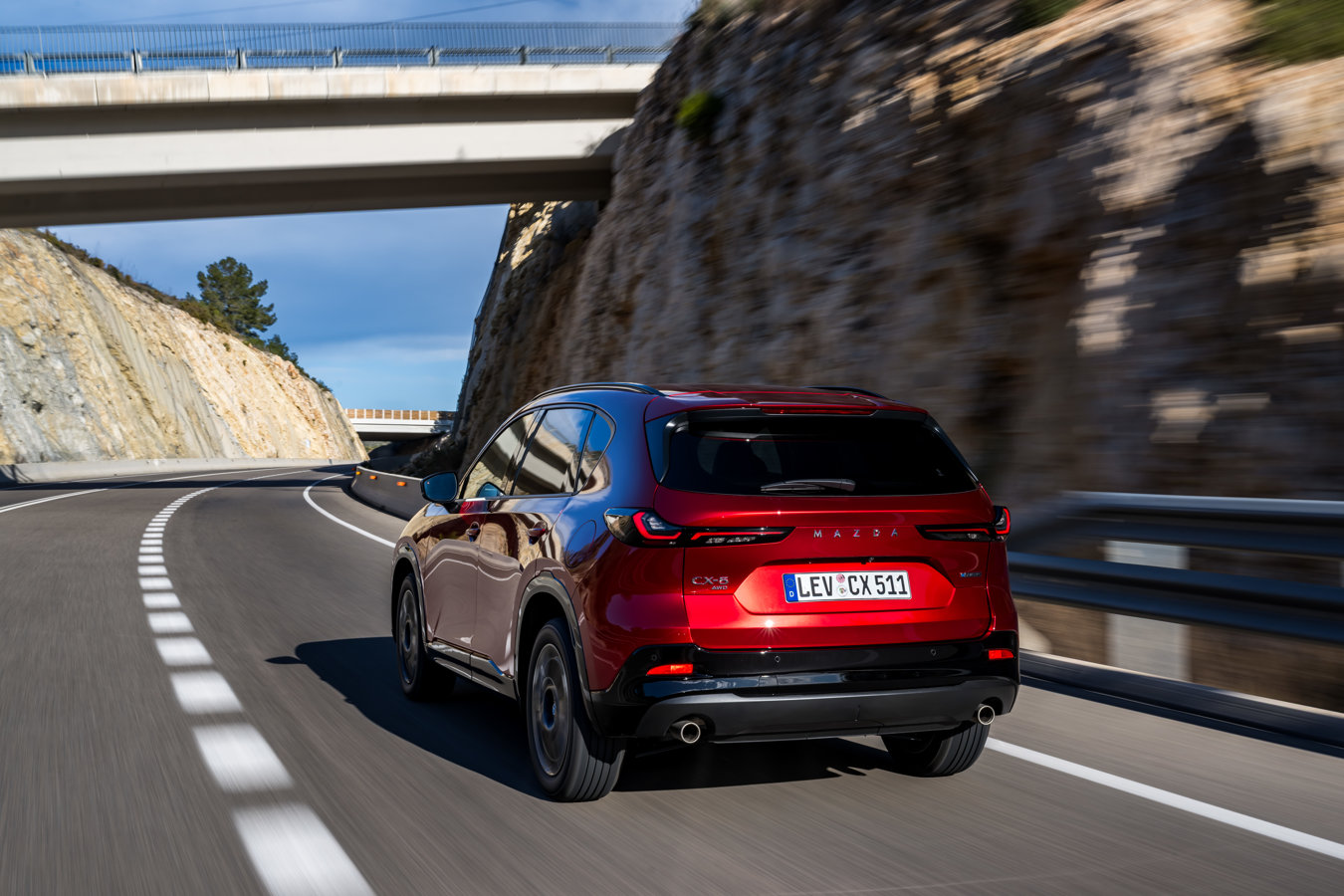 011 | All-new Mazda CX-5, Homura, Soul Red Crystal, Spain, 2026, Action