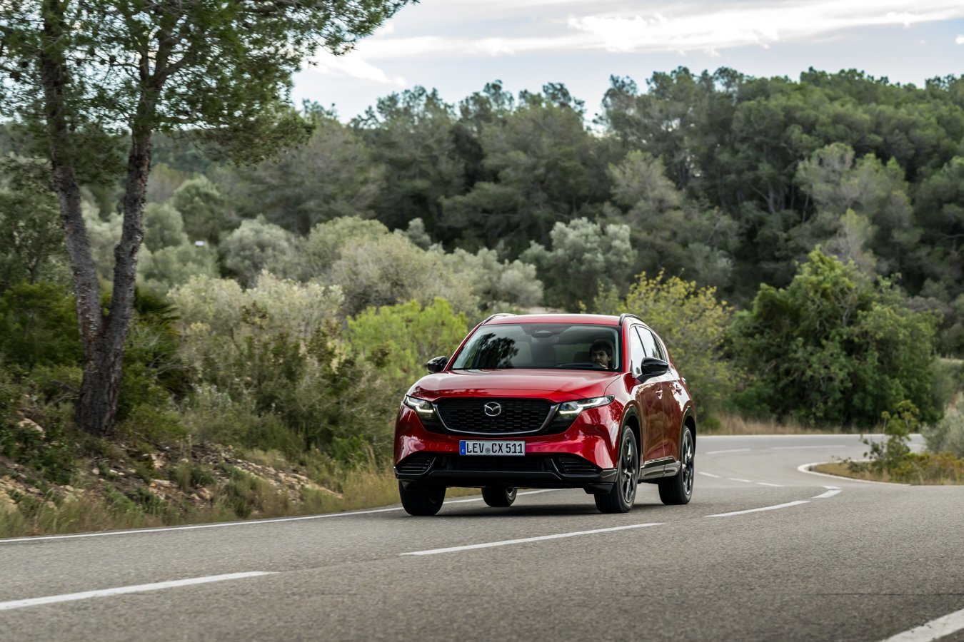 014 | All-new Mazda CX-5, Homura, Soul Red Crystal, Spain, 2026, Action