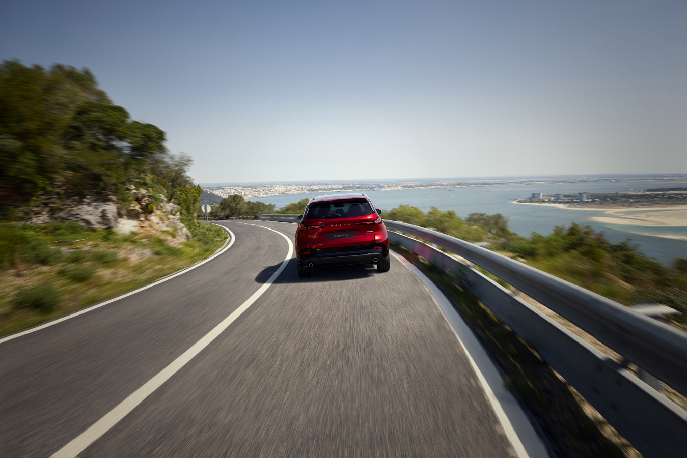 002 | All-new Mazda CX-5, Soul Red Crystal, 2025, Action