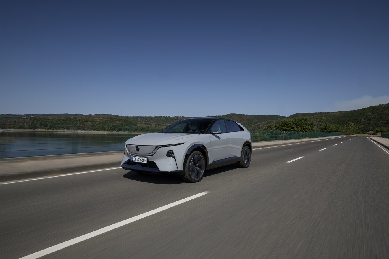 001 | All-new Mazda CX-6e, Aero Grey, Germany, 2026, Action