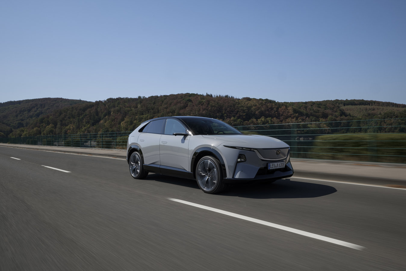 002 | All-new Mazda CX-6e, Aero Grey, Germany, 2026, Action