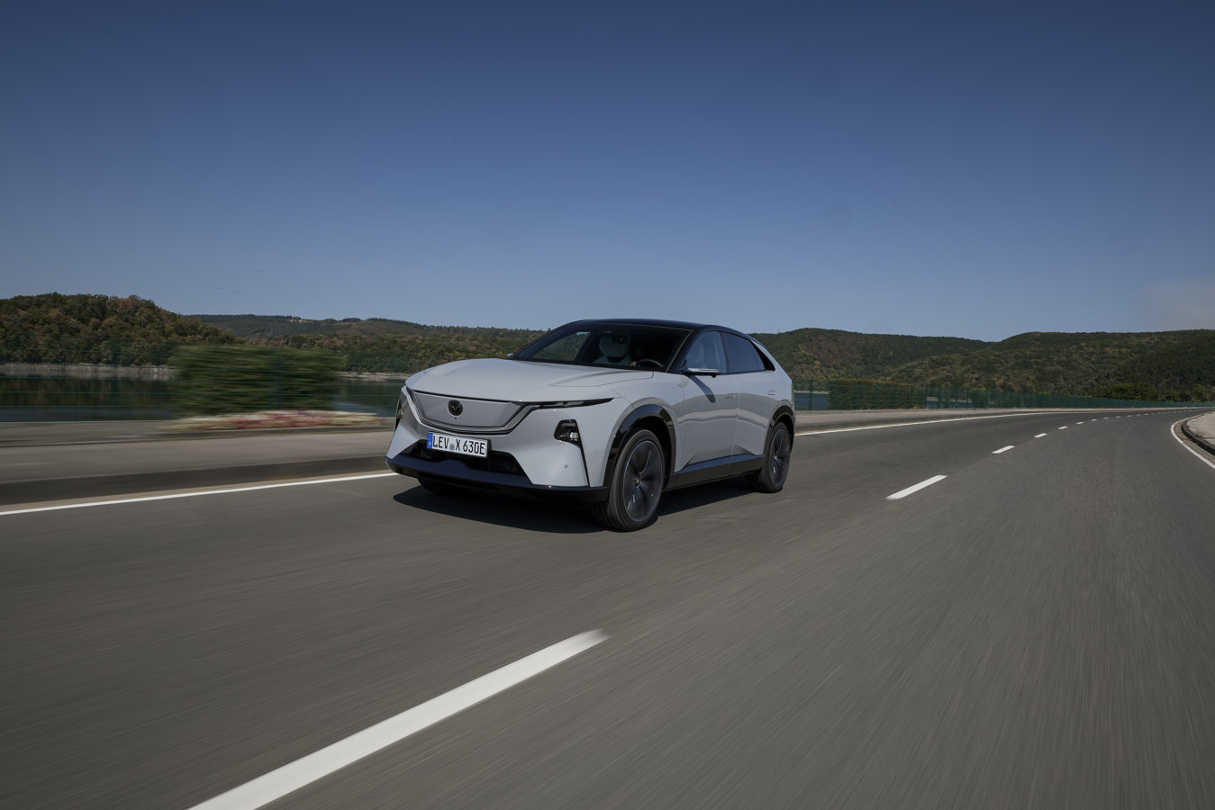 009 | All-new Mazda CX-6e, Aero Grey, Germany, 2026, Action