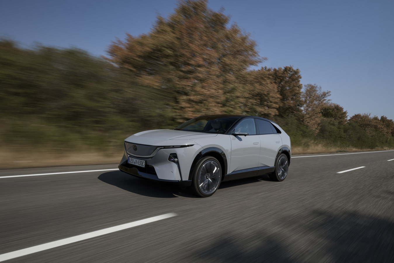 014 | All-new Mazda CX-6e, Aero Grey, Germany, 2026, Action