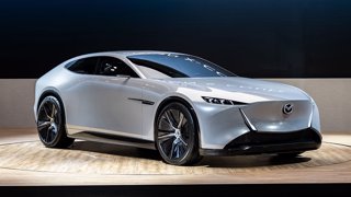 Mazda presents world premiere of two Vision models at Japan Mobility Show
